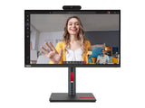 LENOVO ThinkVision P24h-30 23.8p Monitor USB Type-C HDMI DP 4xUSB 3.2 - ThinkRed