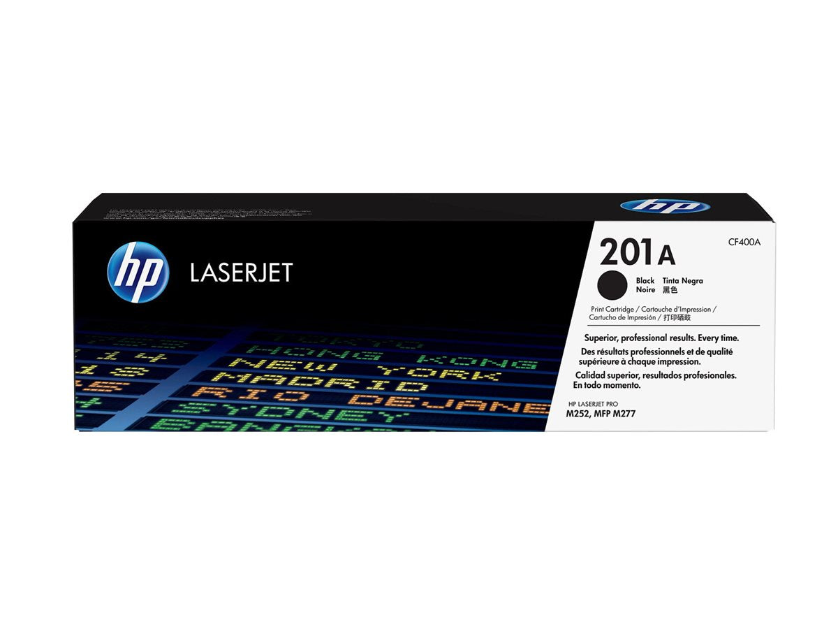 HP 201A original Toner cartridge CF400A black 1.420 pages standard capacity