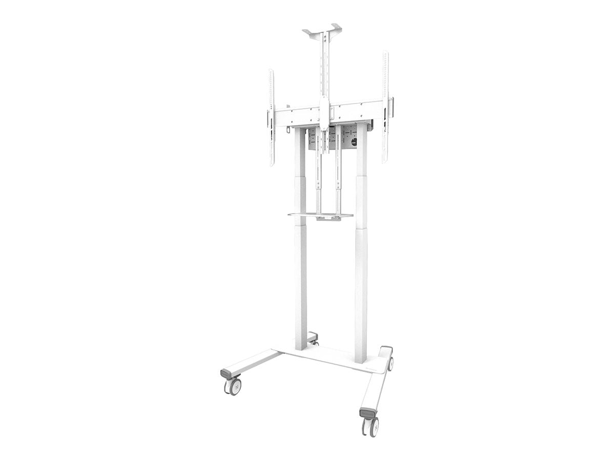 NEOMOUNTS FL55-875WH1 Support au sol mobile pour écran 55-100p - motorisé - TÌV