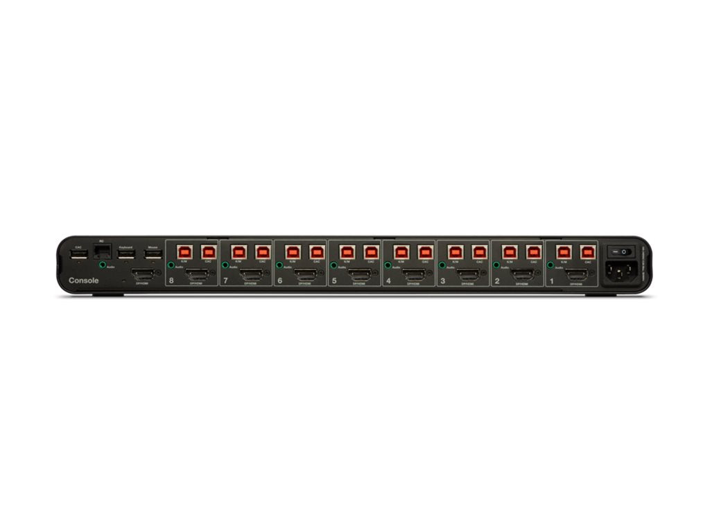 BELKIN 8Port Single Head DP/HDMI to DP/HDMI Video Secure Desktop KVM Switch PP4.0