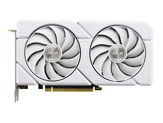 ASUS DUAL RTX 4070 12Go EVO WHITE GDDR6X 1xHDMI 2.1a 3xDP 1.4a