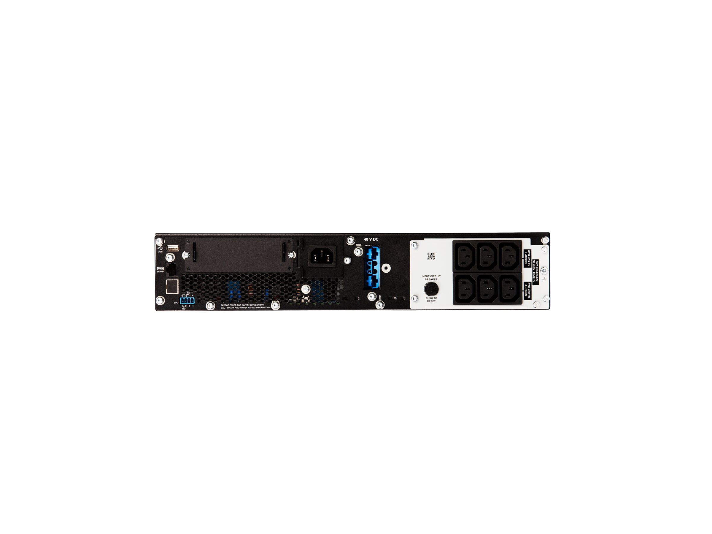 APC Smart-UPS SRT 1500VA UPS Rack AC 220/230/240V 1500Watt 1500VA USB serial output connectors 6 PFC Black
