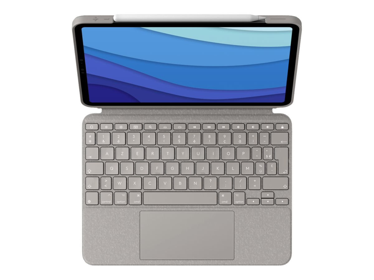 LOGITECH Combo Touch for iPad Pro 11p 1st 2nd and 3rd generation Sand Central (FR)