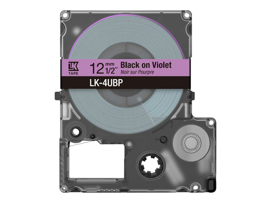 EPSON Colour Tape Violet/Black 12mm 8m LK-4UBP