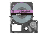 EPSON Colour Tape Violet/Black 12mm 8m LK-4UBP