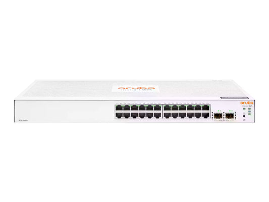 HPE Networking Instant On 1830 24G 2SFP Switch Commutateur intelligent 24 x 10/100/1000 + 2 x Gigabit SFP de bureau
