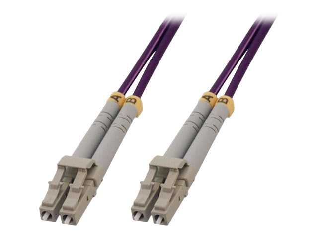 MCL LC/LC Multimode duplex 50/125 OM4 optical fiber - 15m