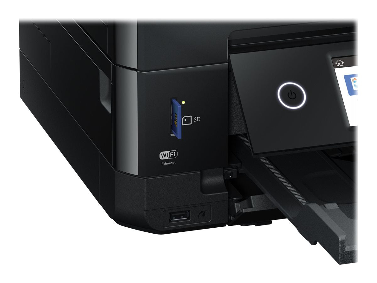EPSON Expression Premium XP-7100 Small-in-One MFP colour ink-jet A4 11ppm copy 15.8ppm print USB 2.0 Gigabit LAN Wi-Fi black