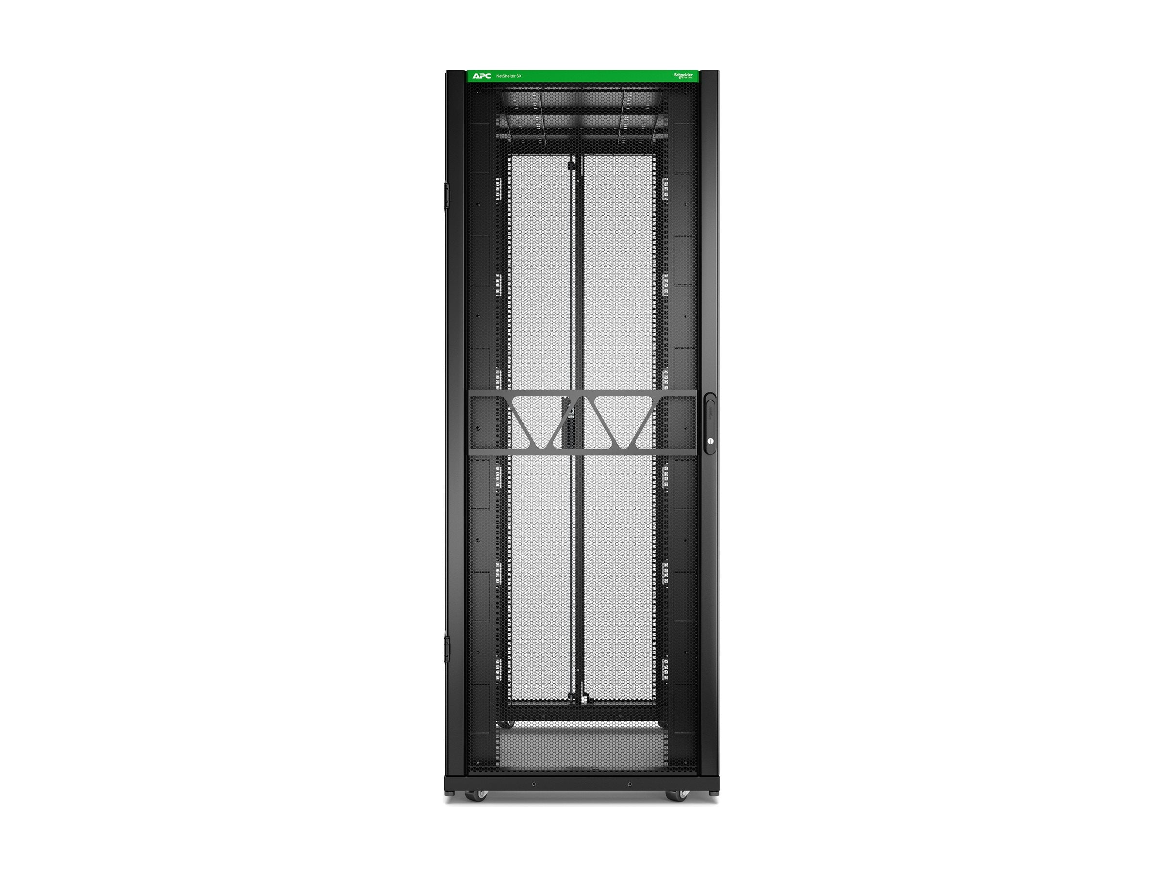 APC NetShelter SX Gen 2 Rack cabinet 1991H x 750W x 1200D mm with sides floor-standing Black 42U 19 TAA Compliant