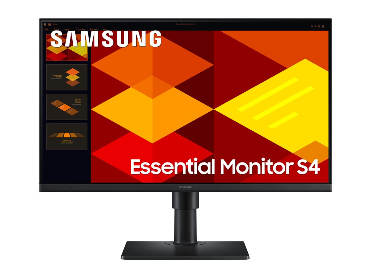 SAMSUNG LS24D406GAUXEN  écran LED - 24p - 1920 x 1080 Full HD 100Hz - IPS - 250 cd/m² - 1000:1 - 5 ms- 2xHDMI,DP ,hauts parleurs