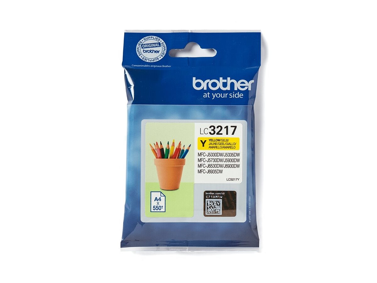LC3217Y/YELLOW INK f. MFC-J6930DW
