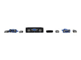 EATON TRIPPLITE 2-Port USB/VGA Cable KVM Switch with Cables and USB Peripheral Sharing