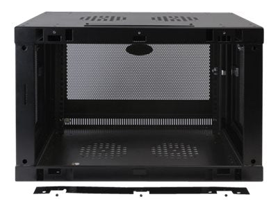 EATON TRIPPLITE 9U Wall Mount Rack Enclosure Server Cabinet w/ Door & Side Panels Rack cabinet wall mountable Black 9U 19