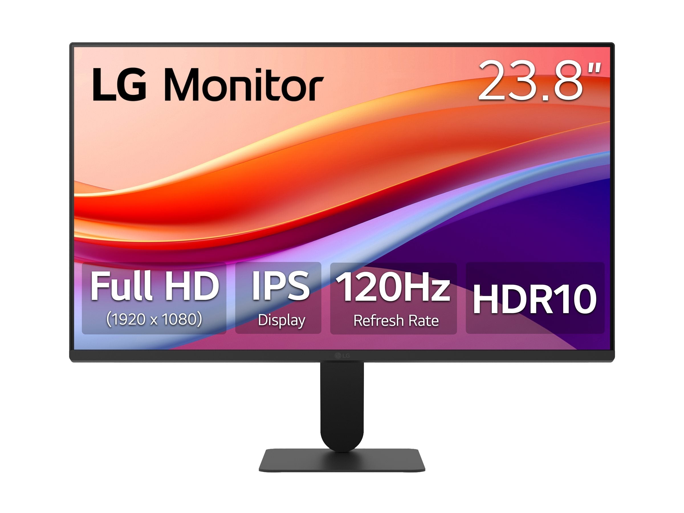 LG 24U411A-B.AEUQ Ecran LED 24p Full HD 1920x1080 16:9 IPS 120Hz 5ms HDMI noir inclinable