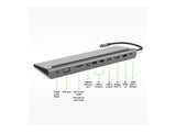 BELKIN Station daccueil USB-C Docking 2 écrans HDMI DP VGA 100W PD