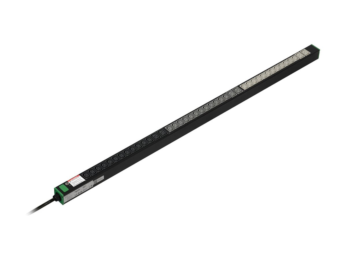 APC Easy Rack PDU Basic vertical 3-phase 11 kW 400 V 16 A 36 x C13 and 6 x C19 sockets IEC 60309 16 A 400 VAC 3P+N+PE