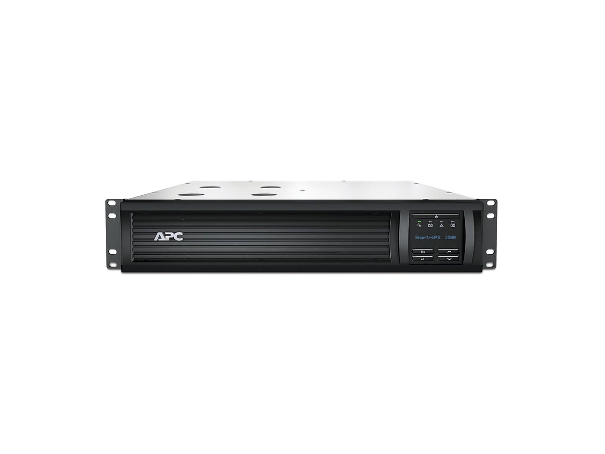 APC Smart-UPS 1500VA LCD RM UPS Rack AC 230V 1000Watt 1500VA Ethernet RS-232 USB oc 4 2U BK with APC UPS Network Management Card