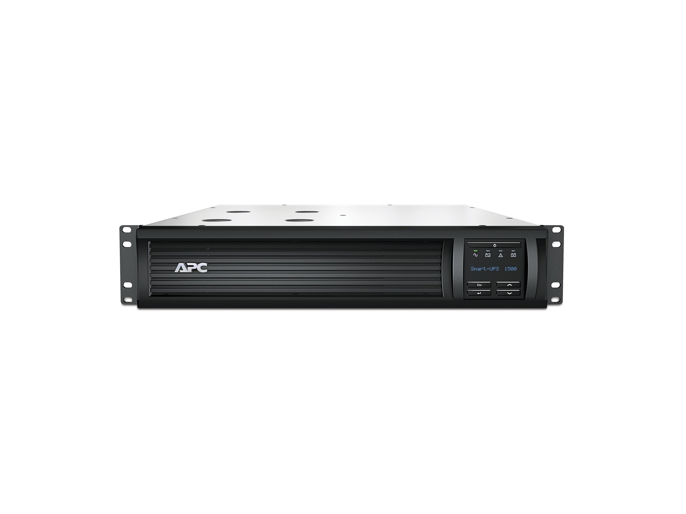 APC Smart-UPS 1500VA LCD RM UPS Rack AC 230V 1000Watt 1500VA Ethernet RS-232 USB oc 4 2U BK with APC UPS Network Management Card