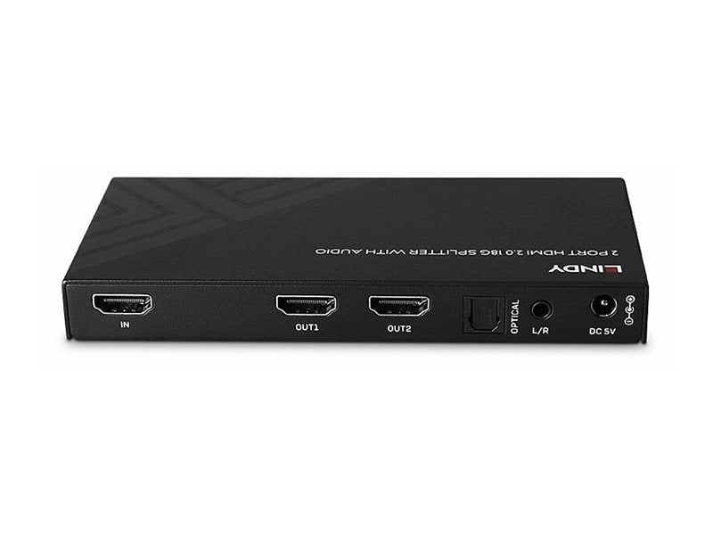 LINDY 2 Port HDMI 8K60 Splitter with Audio