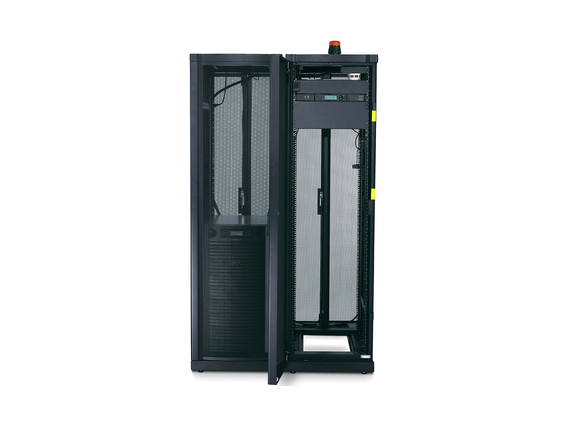 APC Symmetra LX 16kVA Scalable to 16kVA N+1 Power Rack AC 208/240V 16000VA Ethernet 10/100 oc 13 19U BK silver