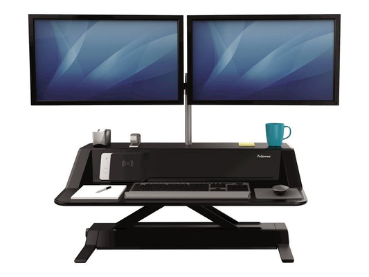 FELLOWES PLATE-FORME ASSIS-DEBOUT LOTUS DX - NOIR