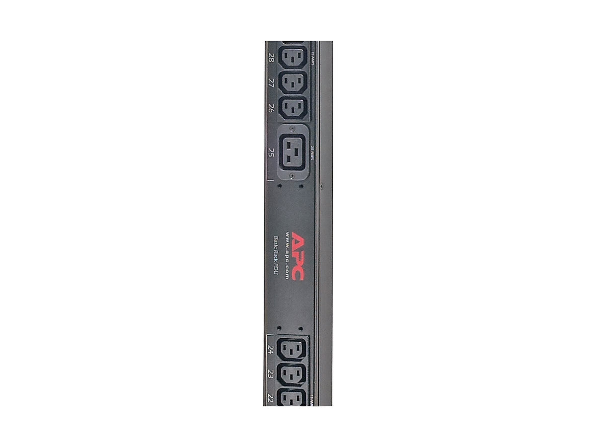 APC Rack PDU Basic ZeroU 12.5kW 208V 30C13 6 C19 3 Cord