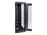 EATON Wall-Mounted SmartRack 18U Enclosure L. 600mm D.550mm Rear Hinges Glass Door