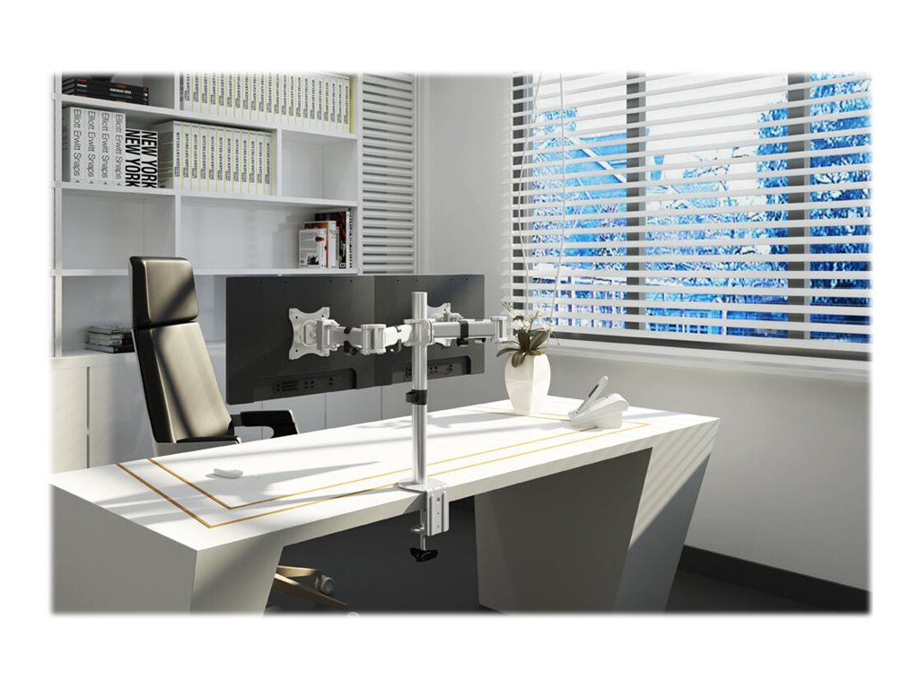NEOMOUNTS NM-D135DSILVER Support décran à fixer 10-27p