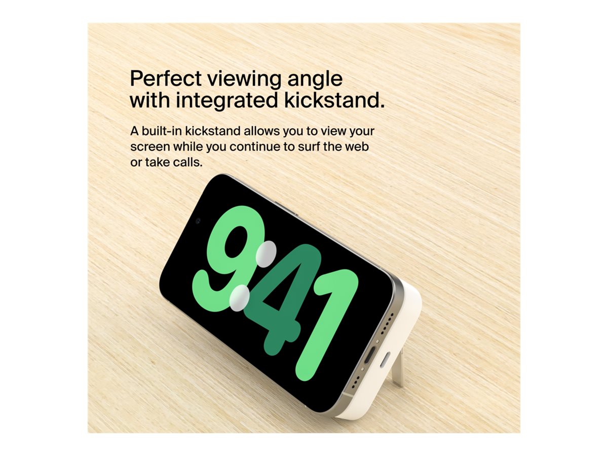 BELKIN 10k Qi2 MagSafe Compatible Powerbank with kickstand