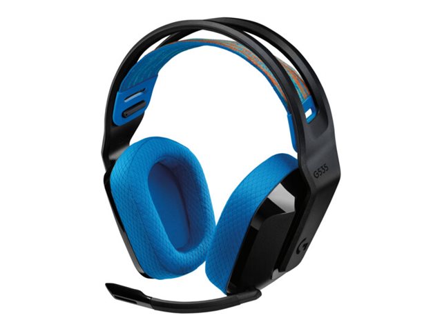 Logitech G G535 Casque Sans fil Arceau Gaming Noir, Bleu