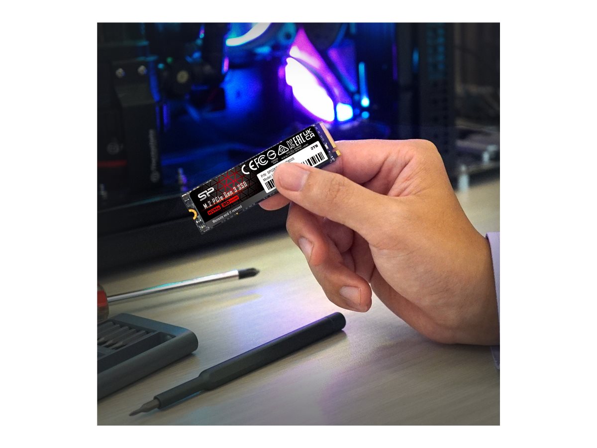 SILICON POWER SSD UD80 2To M.2 PCIe Gen3 x4 NVMe 3400/3000 Mo/s