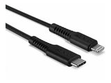 LINDY 1m reinforced USB Type C to Lightning charging Cable