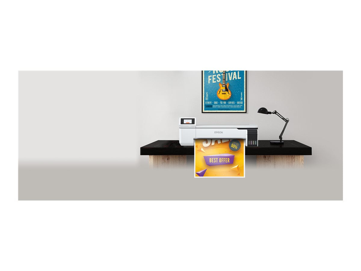 EPSON SureColor SC-T3100X 24inch large-format printer colour ink-jet Roll A1 61.0cm 2400x1200dpi Gigabit LAN Wi-Fi USB 3.0 Cutter