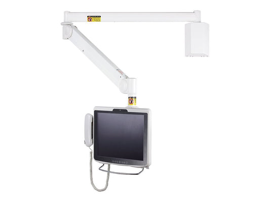 NEOMOUNTS FPMA-HAW100HC Support mural pour écran médical 10-32p - h 0-170 cm - ressort à gaz