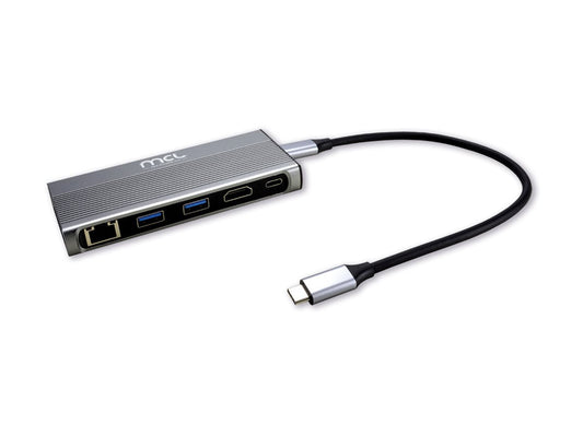 MCL 5 ports USB Type C docking station with SSD Card support