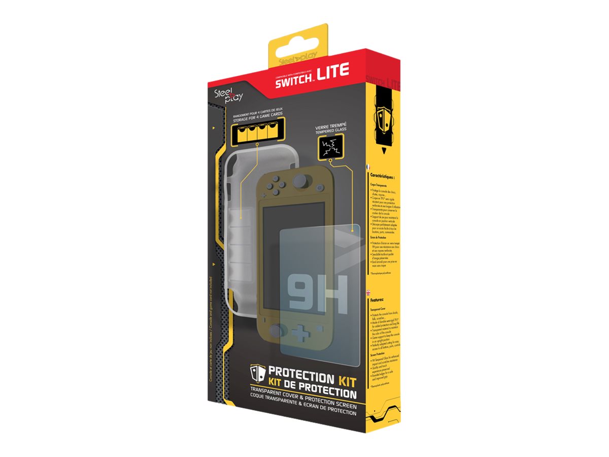 LEXIP X STEELPLAY Kit de Protection Coque + Ecran 9H SWITCH LITE