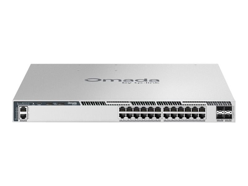 TP-LINK S6500-24MPP4Y Omada Campus 24-Port 2.5G Stackable L3managed PoE++ Switch 24x 2.5G PoE++ RJ45 up to 60W/port 4x 25G SFP28