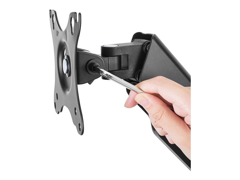 NEOMOUNTS WL70-440BL11 Support mural pour écran 17-32p - ressort à gaz - orientable