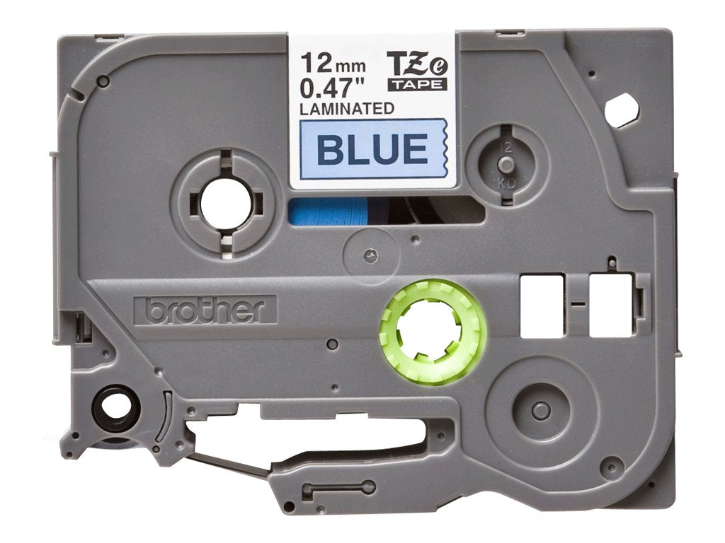 BROTHER P-TOUCH TZE-531 noir sur bleu 12mm