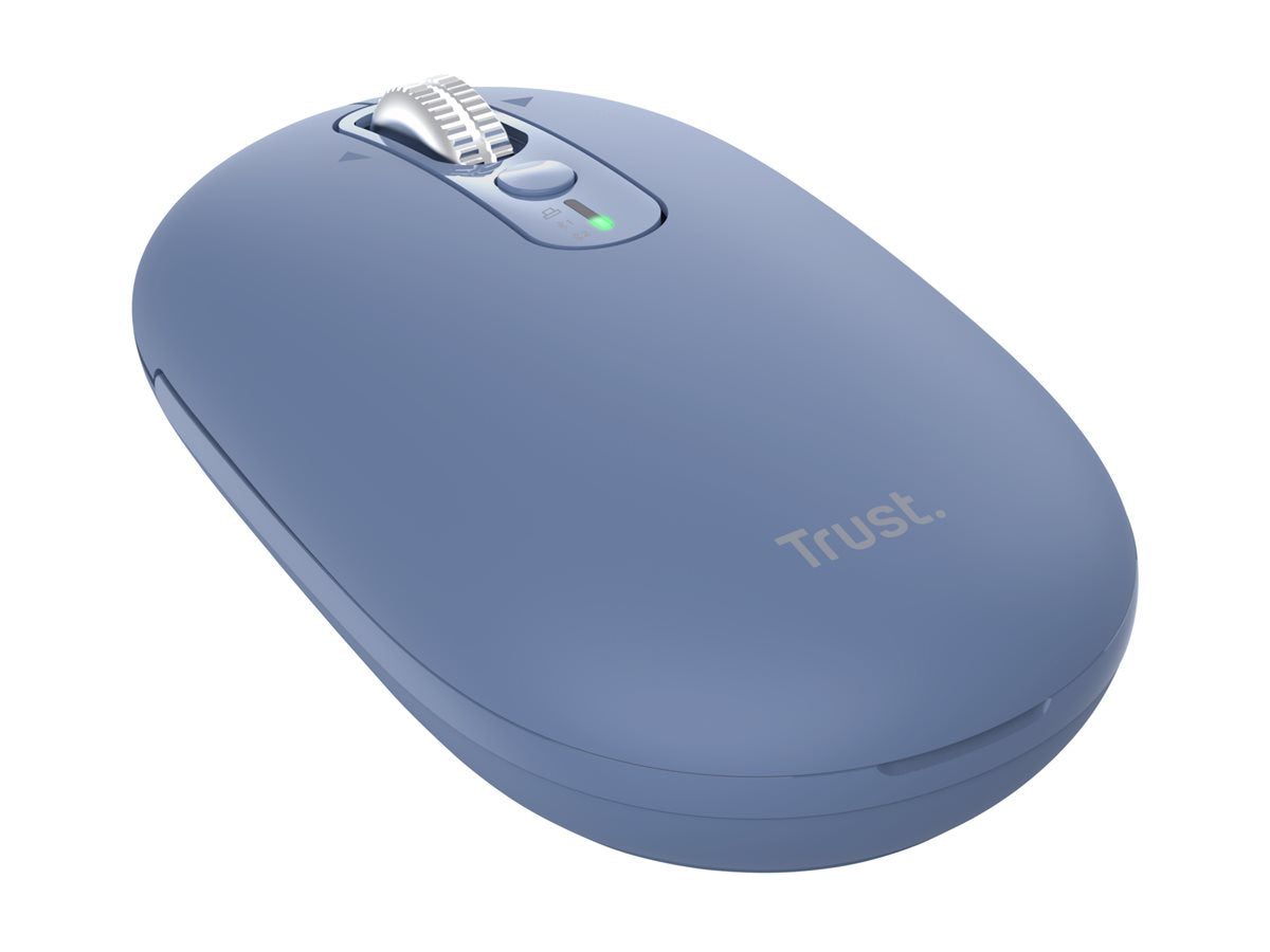 TRUST Souris sans fil SERON hyperscroll multi-connexion rechargeable noir
