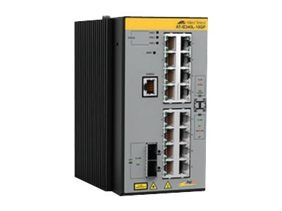 ALLIED L3 Industrial Ethernet Switch 16x 10/100/1000-T PoE+ 2x SFP Ports as only 1000M speed to be supported