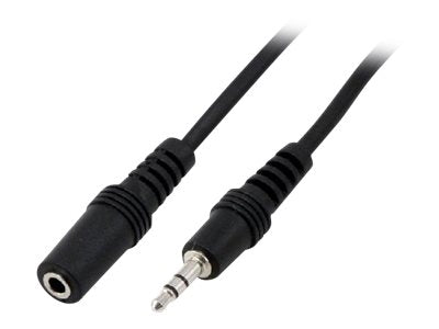 MCL Rallonge audio stéréo jack 3,5 mâle / femelle - 1,50m