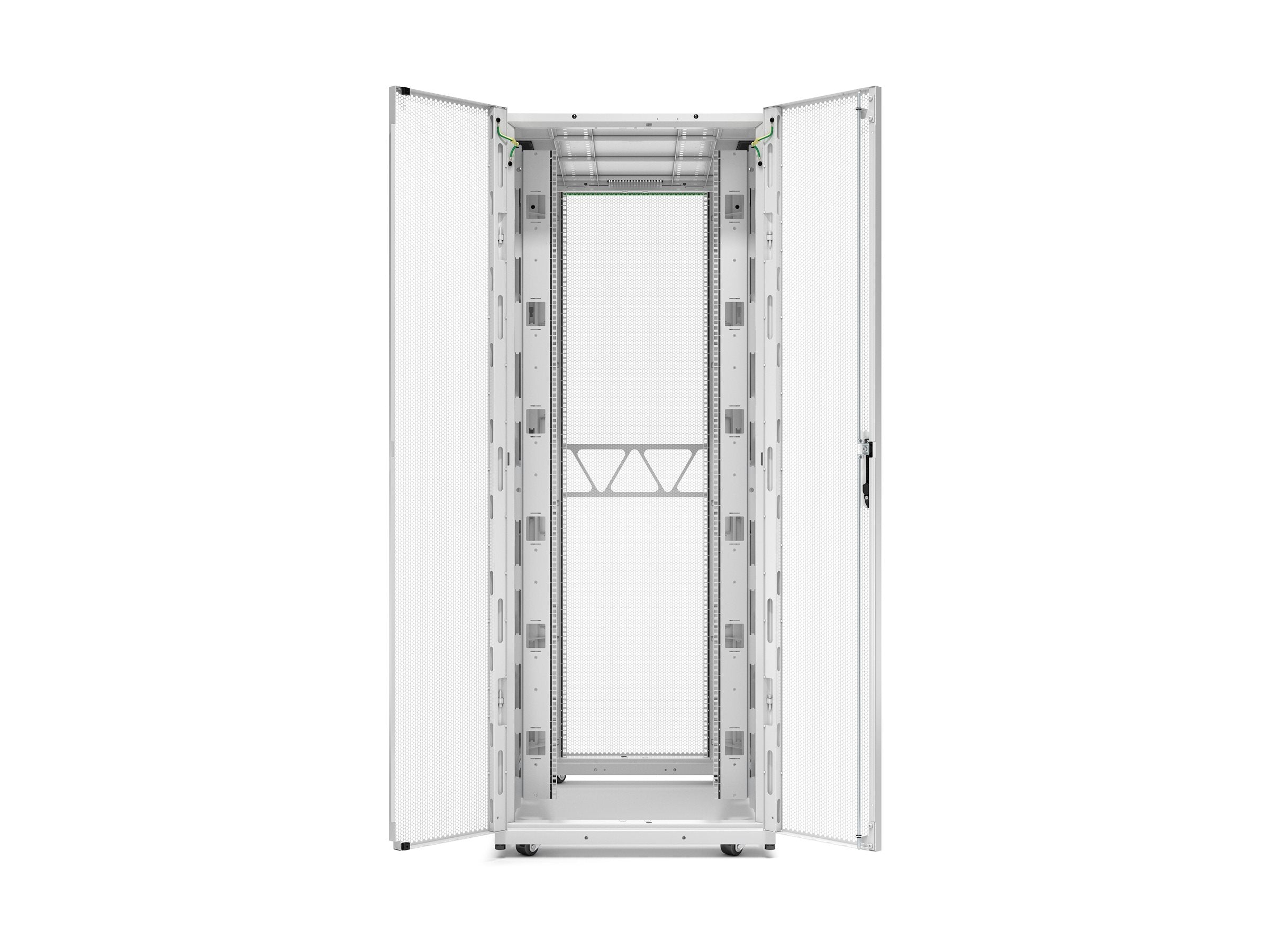 APC NetShelter SX Gen 2 Rack cabinet 1991H x 750W x 1200D mm with sides floor-standing white 42U 19 TAA Compliant