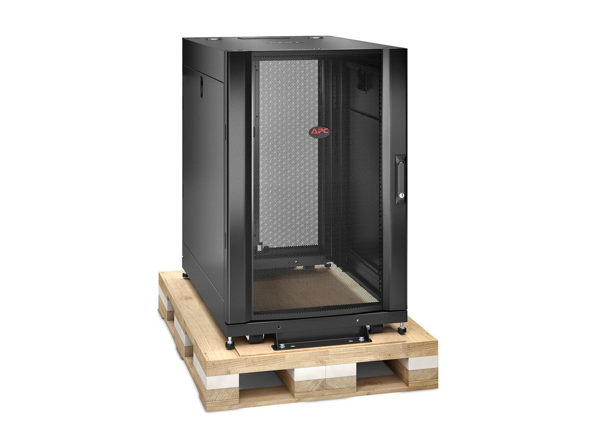 APC NetShelter SX 18U Server Rack Enclosure 600mm x 900mm w/ Sides Black Shock Packaging