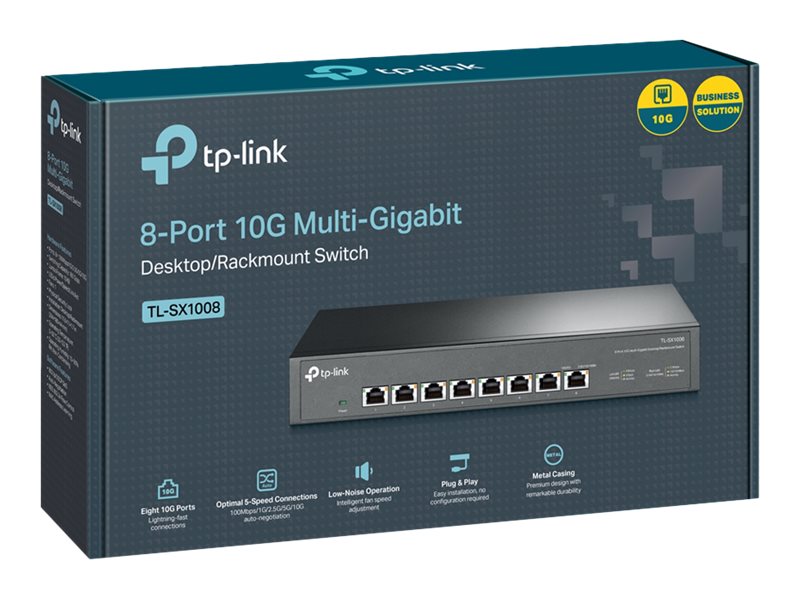 8-Port 10G Multi-Gigabit Desktop/RSwitch