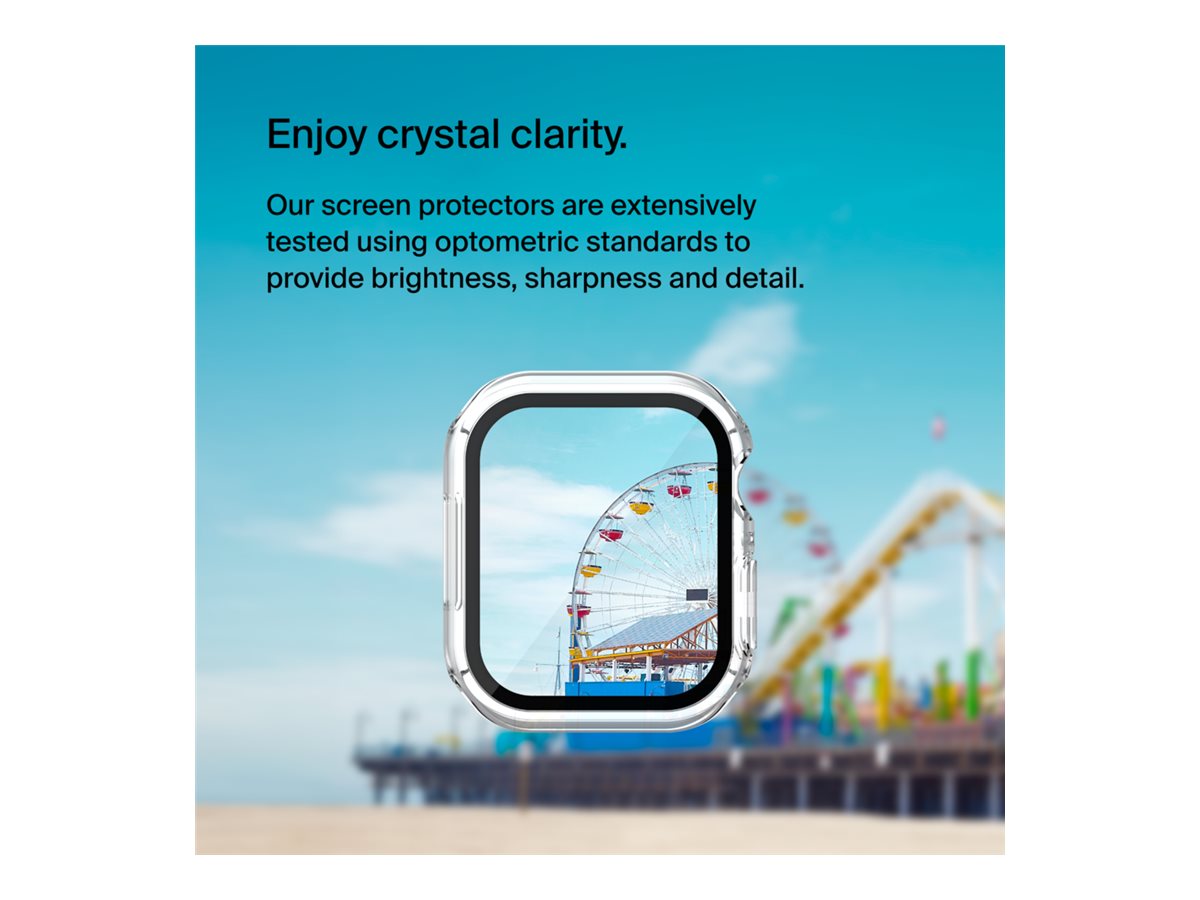 BELKIN TemperedCurve Bumper Screen Protector - Series 4-9/SE - CL 40/41mm