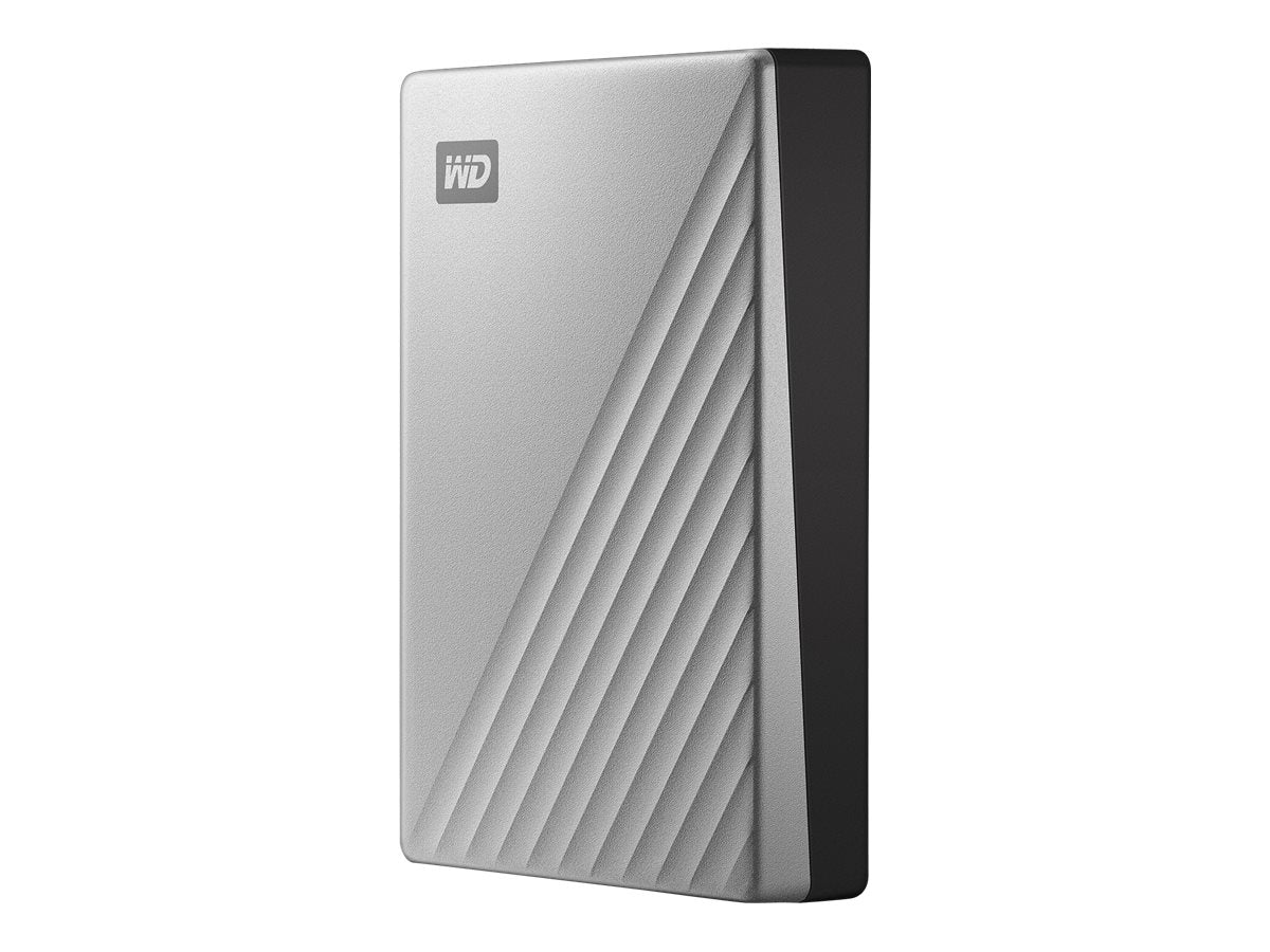 WD My Passport Ultra Mac 5To Silver USB-C/USB3.0 HDD 2.5p Metal finish RTL portable extern