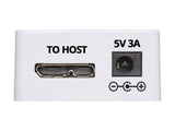 EATON TRIPPLITE 7-Port USB 3.0/USB 2.0 Combo Hub USB Charging 2 USB 3.0 & 5 USB 2.0 Ports