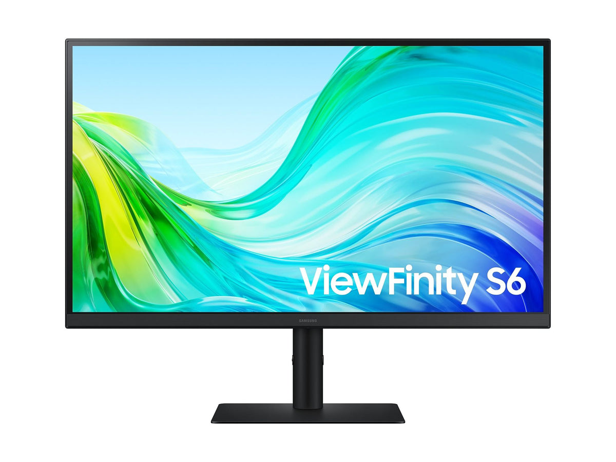 SAMSUNG ViewFinity S6 S27F614EAU - Ecran 27" - 2560 x 1440 QHD @ 100 Hz - IPS - 300 cd/m² - 1000:1 - 5 ms - 2xHDMI, DisplayPort