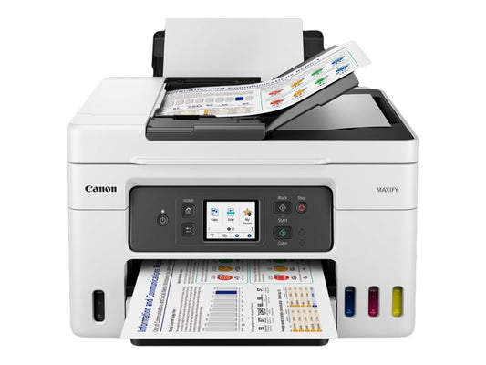 CANON MAXIFY GX4050 MFP colour ink-jet refillable A4 18 ipm print 350 sheets USB 2.0 LAN Wi-Fi